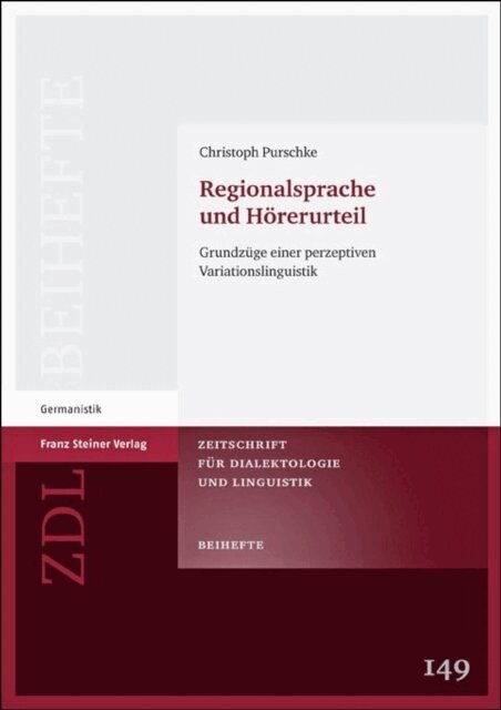 Christoph Purschke - Regionalsprache und Horerurteil, E-bok