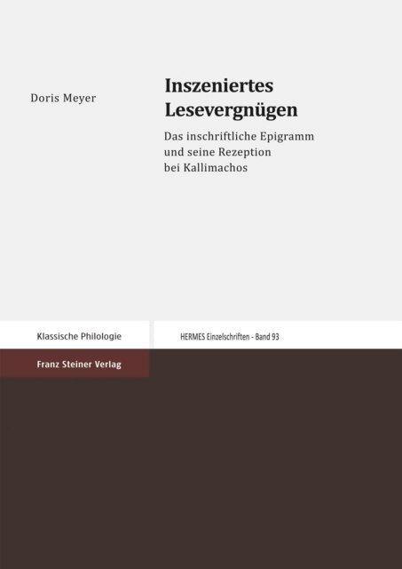 Doris Meyer - Inszeniertes Lesevergnugen, E-bok