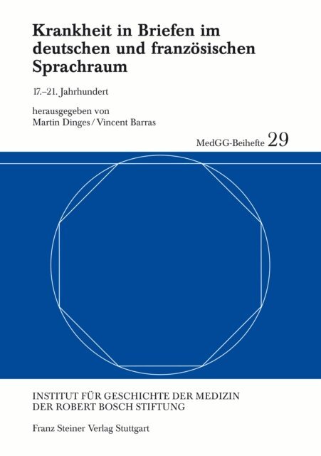 Vincent Barras, Martin Dinges - Krankheit in Briefen im deutschen und franzosischen Sprachraum, E-bok