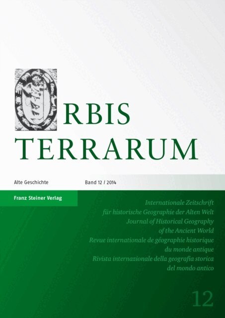Tonnes Bekker-Nielsen, Klaus Geus - Orbis Terrarum 12 (2014), E-bok