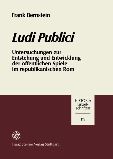 Frank Bernstein - Ludi publici, E-bok