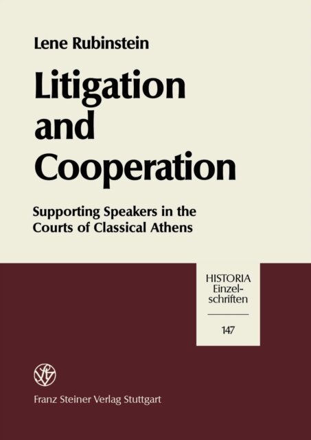 Lene Rubinstein - Litigation and Cooperation, E-bok