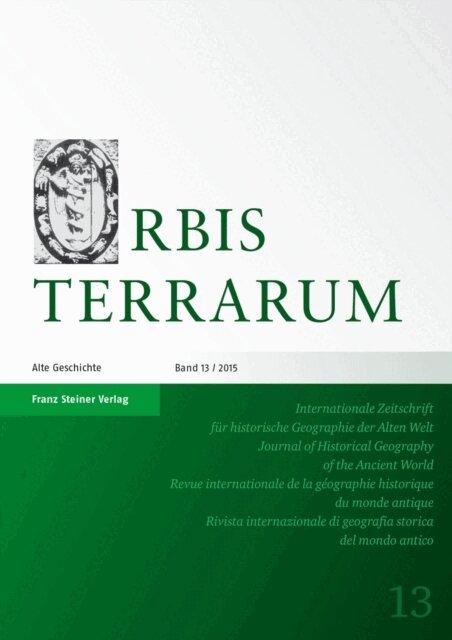 Michael Rathmann - Orbis Terrarum 13 (2015), E-bok