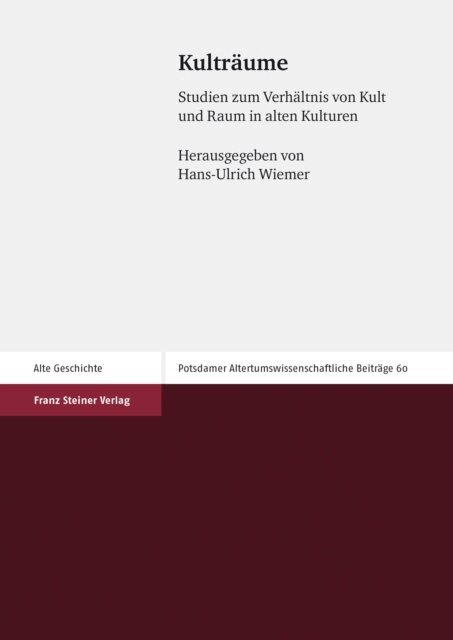 Hans-Ulrich Wiemer - Kultraume, E-bok