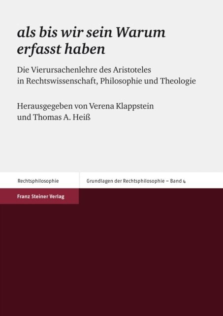 Thomas A. Hei, Verena Klappstein - &quote;als bis wir sein Warum erfasst haben&quote;, E-bok