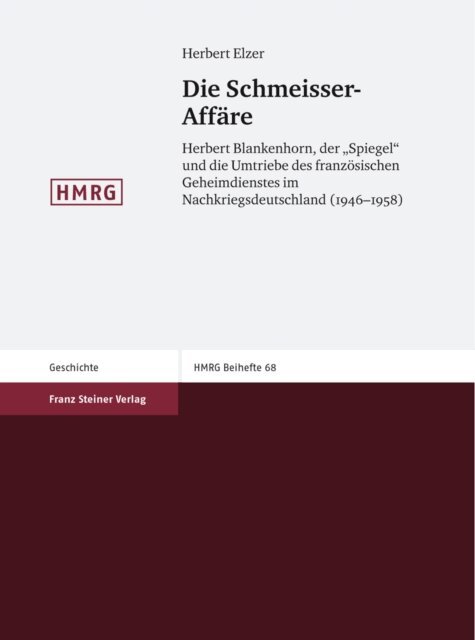 Herbert Elzer - Die Schmeisser-Affare, E-bok