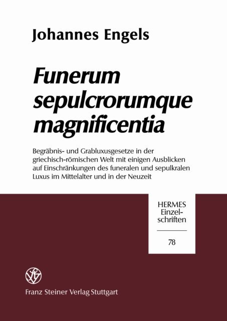Johannes Engels - Funerum sepulcrorumque magnificentia, E-bok
