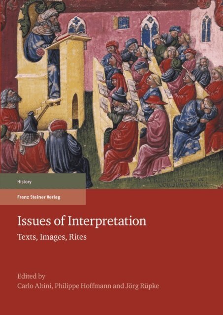 Jorg Rupke, Philippe Hoffmann, Carlo Altini - Issues of Interpretation, E-bok
