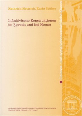 Karin Stuber - Infinitivische Konstruktionen Im Rgveda Und Bei Homer, Häftad. Tillgänglighet: Lägg i varukorg