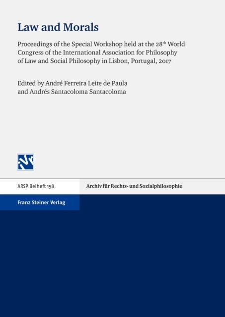 Andres Santacoloma Santacoloma, Andre Ferreira Leite de Paula - Law and Morals, E-bok