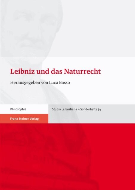 Luca Basso - Leibniz und das Naturrecht, E-bok