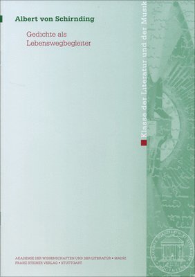 Albert Von Schirnding - Gedichte ALS Lebenswegbegleiter, Häftad. Tillgänglighet: Tillfälligt slut