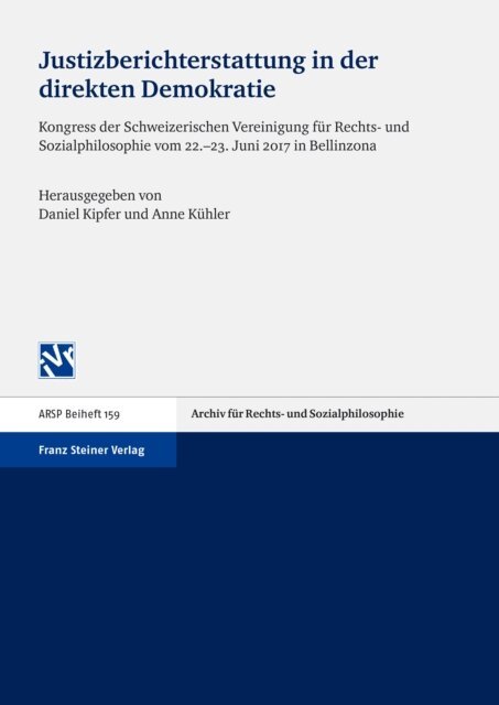 Anne Kuhler, Daniel Kipfer - Justizberichterstattung in der direkten Demokratie, E-bok