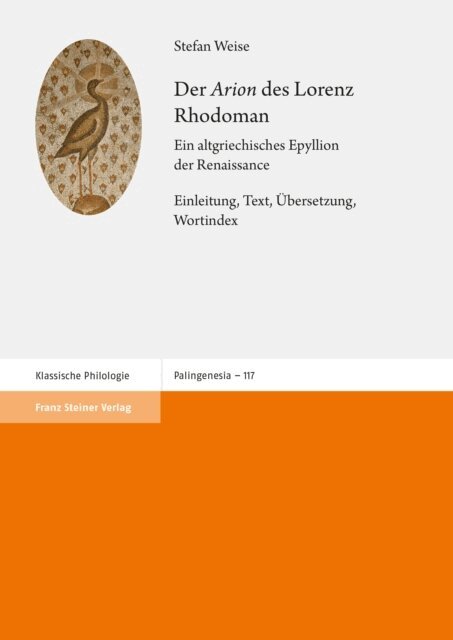 Stefan Weise - Der Arion des Lorenz Rhodoman, E-bok