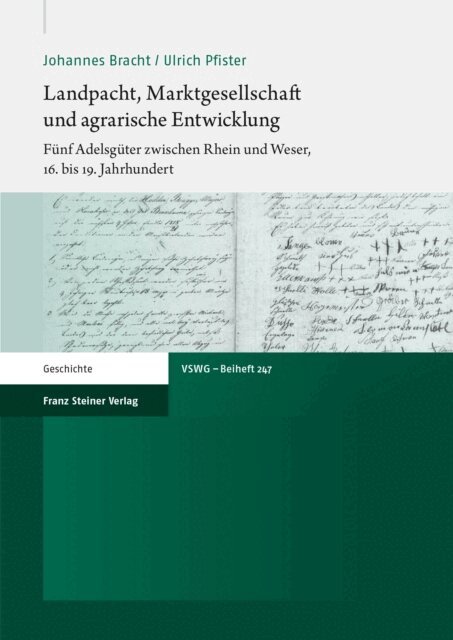 Ulrich Pfister, Johannes Bracht - Landpacht, Marktgesellschaft und agrarische Entwicklung, E-bok