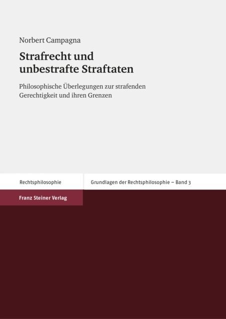 Norbert Campagna - Strafrecht und unbestrafte Straftaten, E-bok