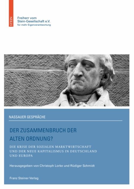Rudiger Schmidt, Christoph Lorke - Der Zusammenbruch der alten Ordnung?, E-bok