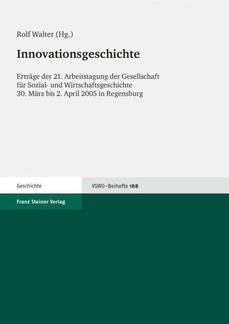 Rolf Walter - Innovationsgeschichte, E-bok