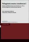 Palingenesia senatus consultorum. Vol. 1