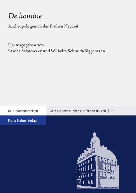 Wilhelm Schmidt-Biggemann, Sascha Salatowsky - &quote;De homine&quote;, E-bok