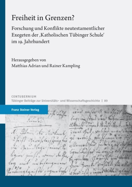 Rainer Kampling, Matthias Adrian - Freiheit in Grenzen?, E-bok