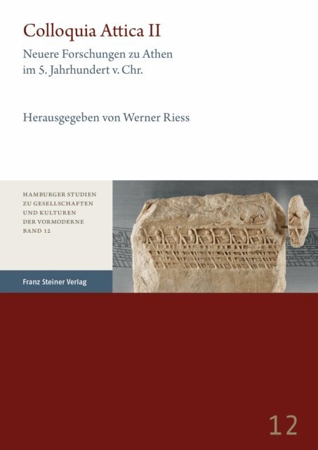 Werner Riess - Colloquia Attica. Band 2, E-bok