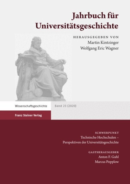 Wolfgang E. Wagner, Martin Kintzinger - Jahrbuch fur Universitatsgeschichte 23 (2020), E-bok