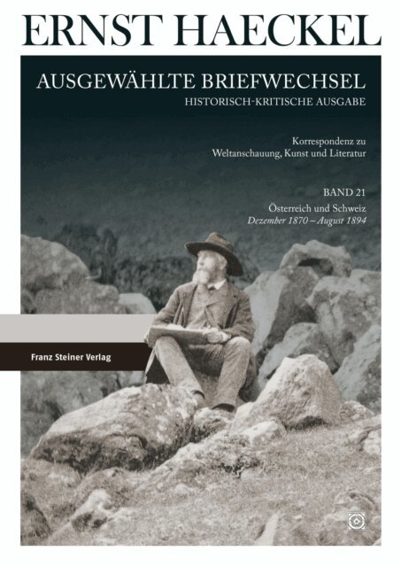 Jorn Bohr - Ernst Haeckel: Ausgewahlte Briefwechsel. Historisch-kritische Ausgabe. Bd. 21, E-bok