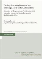 Roger Schöntag, Thomas Scharinger, Corina Petersilka - Die Popularität des Französischen im Europa des 17. und 18. Jahrhunderts, Inbunden. Tillgänglighet: Lägg i varukorg