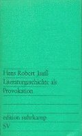 Literaturgeschichte als Provokation