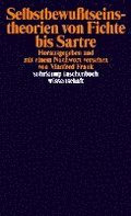 Selbstbewu�tseinstheorien von Fichte bis Sartre
