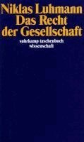 Niklas Luhmann - Das Recht der Gesellschaft, Häftad