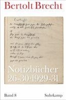 Bertolt Brecht, Martin Kölbel, Peter Villwock - Notizbücher, Häftad