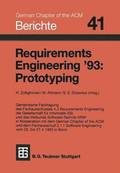 Requirements Engineering '93: Prototyping