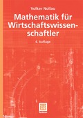 Mathematik f�r Wirtschaftswissenschaftler