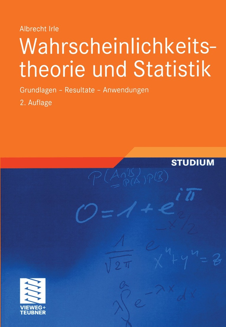 Albrecht Irle - Wahrscheinlichkeitstheorie und Statistik, Häftad. Tillgänglighet: Lägg i varukorg