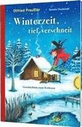 Winterzeit, tief verschneit