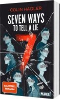 Colin Hadler - Seven Ways to Tell a Lie, Häftad