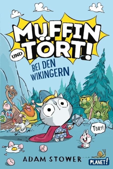 Adam Stower - Muffin und Tört! 1: Bei den Wikingern, E-bok