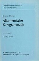 Dirk Van Damme - Altarmenische Kurzgrammatik, Häftad