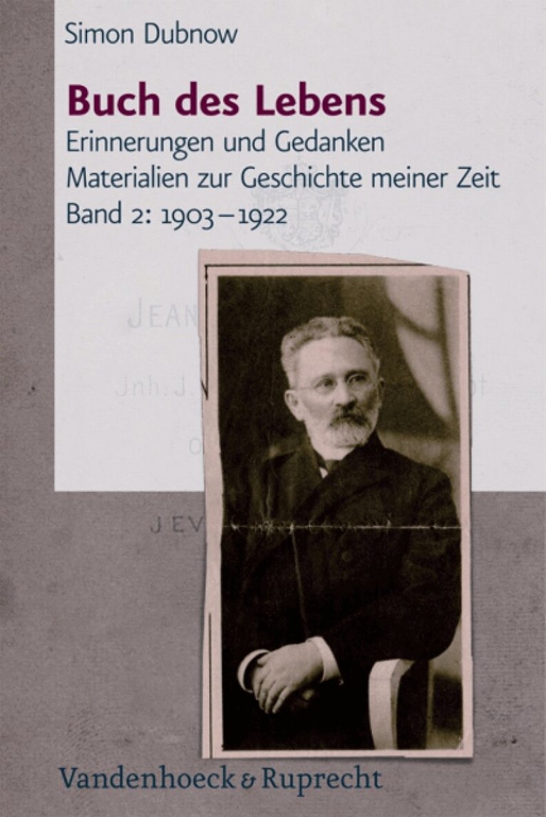 Simon Dubnow, Verena Dohrn - Buch des Lebens, Band 2: 1903--1922, Inbunden