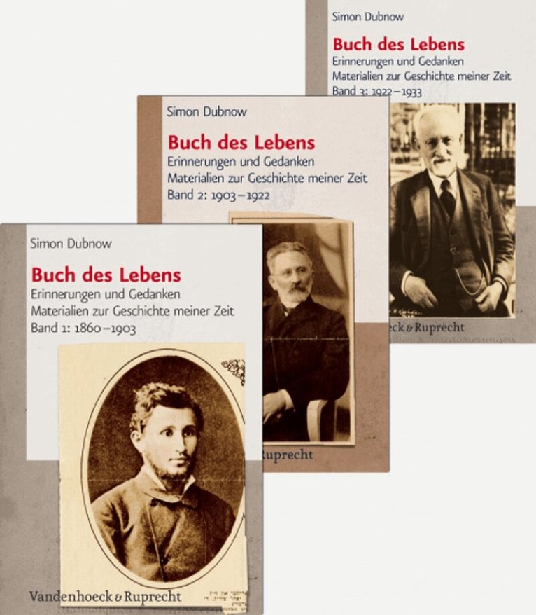Simon Dubnow, Verena Dohrn - Buch des Lebens, Band 1-3, Inbunden