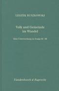 Volk Und Gemeinde Im Wandel