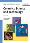 Ceramics Science and Technology, Volume 3