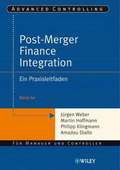 Post-Merger Finance Integration