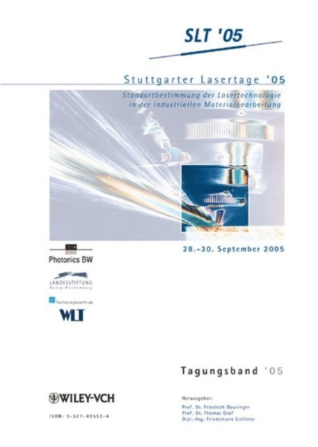 Thomas Graf, Friedemann Lichtner, Friedrich Dausinger - Stuttgarter Lasertage '05, E-bok