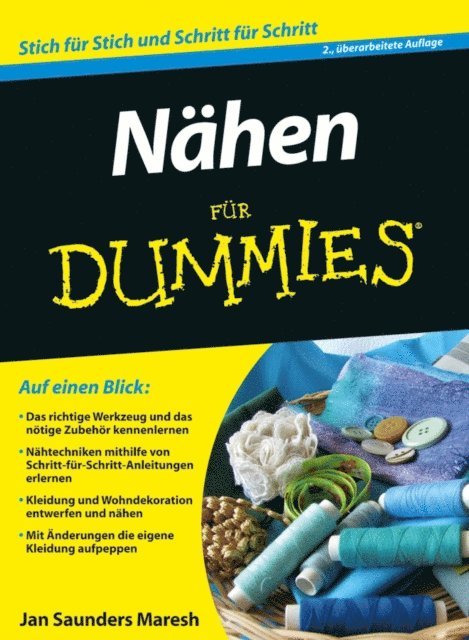 Jan Saunders Maresh - Nähen für Dummies, E-bok. Tillgänglighet: Lägg i varukorg
