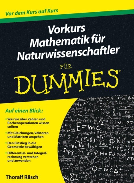 Thoralf R sch - Vorkurs Mathematik fur Naturwissenschaftler fur Dummies, E-bok