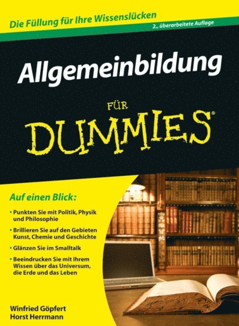 Horst Herrmann, Winfried G pfert - Allgemeinbildung für Dummies, E-bok