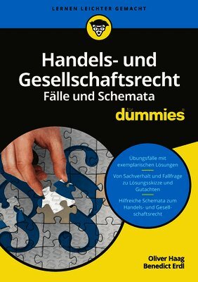 Oliver Haag - Handels- und Gesellschaftsrecht Falbearbeitung und Schemata für Dummies, Häftad. Tillgänglighet: Lägg i varukorg